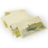 A set of six original watercolours for postcard designs by Alfred Robert Quinton, watercolor, sold Feb 2026
