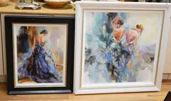 Woven Dreams I by Anna Razumovskaya, giclee, sold Feb 2026