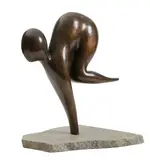 Untitled by John Skelton, bronze, sold Mar 2026
