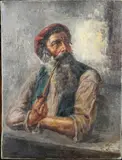 Untitled by Salvatore Maresca, oil on canvas, offered Oct 2025