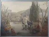 Rebecca at the Well by James Bateman, Oil on canvas, sold Oct 2025