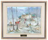 La Beauce by Francesco Iacurto, Oil on canvas, offered Oct 2025