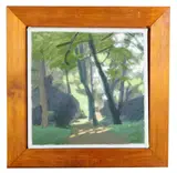Jean by John Newberry, 1976, oil, offered Oct 2025