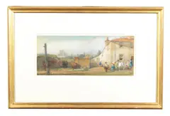 Kelso by William Leighton Leitch, Watercolour, sold Oct 2025