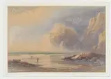 Estuary scene by Sydney E. Hart, Watercolour, offered Oct 2025