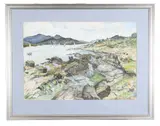Rockcliffe by Kathleen Laurie, Watercolour and ink, offered Oct 2025