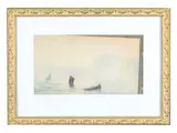 Untitled by Frederick William Scarborough, watercolor, sold Oct 2025