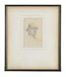 Portrait of a Gentleman by Henry Moore Om Ch Fba, Pencil, offered Oct 2025