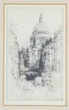 St Paul's by Sydney Robert Jones, etching, offered Oct 2025