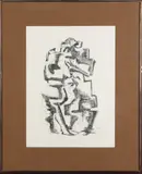 Le Beau Cordier by Ossip Zadkine, Etching, signed, sold Oct 2025