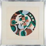 La Ronde by Sonia Delaunay, 1937, Lithograph, signed and dated, sold Oct 2025