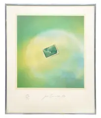 & Moshe Givati by Joe Goode, Offset lithograph in colour, signed and dated 'Joe Goode, sold Oct 2025