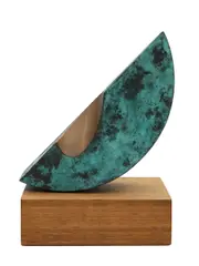 Pitching Pennies in the Sand by Chris Buck, 2003, bronze, offered Oct 2025