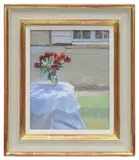 Still Life by Michael Richardson Wga, oil on board, sold Feb 2025
