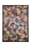 Bush Tucker Dreaming by Peggy Nungurrayi, acrylic on canvas, offered Feb 2025