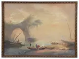The Romance of the Bay by C. John Maye Whichelo, 1836, watercolour, sold Feb 2025
