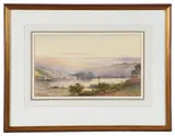 Docks of The Bay by Henry Adams Luscome, watercolour, offered Feb 2025