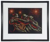 Band of Brothers by Graham McKean, oil, sold Feb 2025