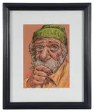 Old Man of Arran by Graham McKean, oil, offered Feb 2025