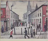The Fever Van, 1935 by L. S. Lowry, lithograph, sold Feb 2025