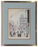 Mrs Swindell by L. S. Lowry, lithograph, offered Feb 2025