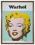 Marilyn Monroe 1971 Tate Gallery Exhibition Poster by Andy Warhol, lithograph, sold Feb 2025