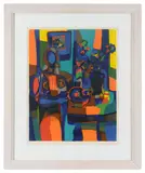 Mon Amant by Marcel Mouly, lithograph on paper, sold Feb 2025
