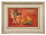 Untitled Still Life by Marc Sterling, oil on board, offered Oct 2024