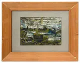 Spring, outdoors by Leonard Viktorivich Turzhansky, oil on card, offered Oct 2024
