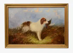 Untitled by J Langlois, oil on canvas, offered Oct 2024