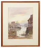 Untitled by Edward Trevor, watercolour, sold Oct 2024