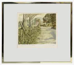 The Warmth of Spring by Simon Palmer, watercolour, sold Oct 2024