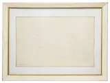 Reclining female nude by Barbara Niven, pencil on paper, offered Oct 2024