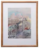 Bernhard Vogel by Bernhard Vogel, watercolour, offered Jul 2024