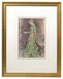 Untitled by William Hatherell, 1926, watercolour, sold Jul 2024