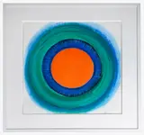 Untitled by Terry Frost, 1990, linocut, sold Jul 2024