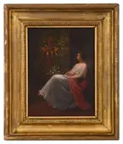 Untitled by Jacques Léon Dusautoy, oil on canvas, sold May 2024