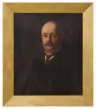 Untitled by Leonard Frank Skeats, oil on canvas, offered May 2024