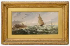 Untitled by Arthur Joseph Meadows, oil on canvas, sold May 2024