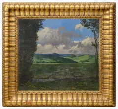 Untitled by Hellmut Eichrodt, oil on canvas, offered May 2024