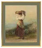 Untitled by Karel Frans Phillappeau, watercolour, offered May 2024