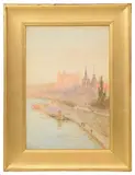 Untitled by Herbert Marshall, watercolour on paper, offered May 2024