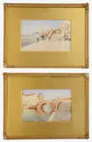 Untitled by Augustus Osborne Lamplough, watercolor, sold May 2024