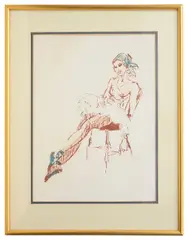 Untitled by Tom Merrifield, print, offered May 2024