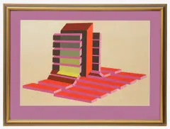 Untitled by Michael Challenger, 1971, print on paper, offered May 2024