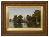 Untitled by John Mulcaster Carrick, oil on board, offered Feb 2024
