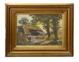 Untitled by Cecil Ross Burnett, oil on canvas, sold Feb 2024