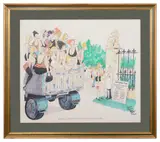 Untitled by William 'Bill' Tidy, 1995, pencil, offered Feb 2024