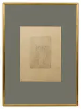 Untitled by Edgar Degas, etching, sold Feb 2024