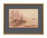 A Study of a cock and hen pheasants by James Stinton, watercolour, offered Nov 2023